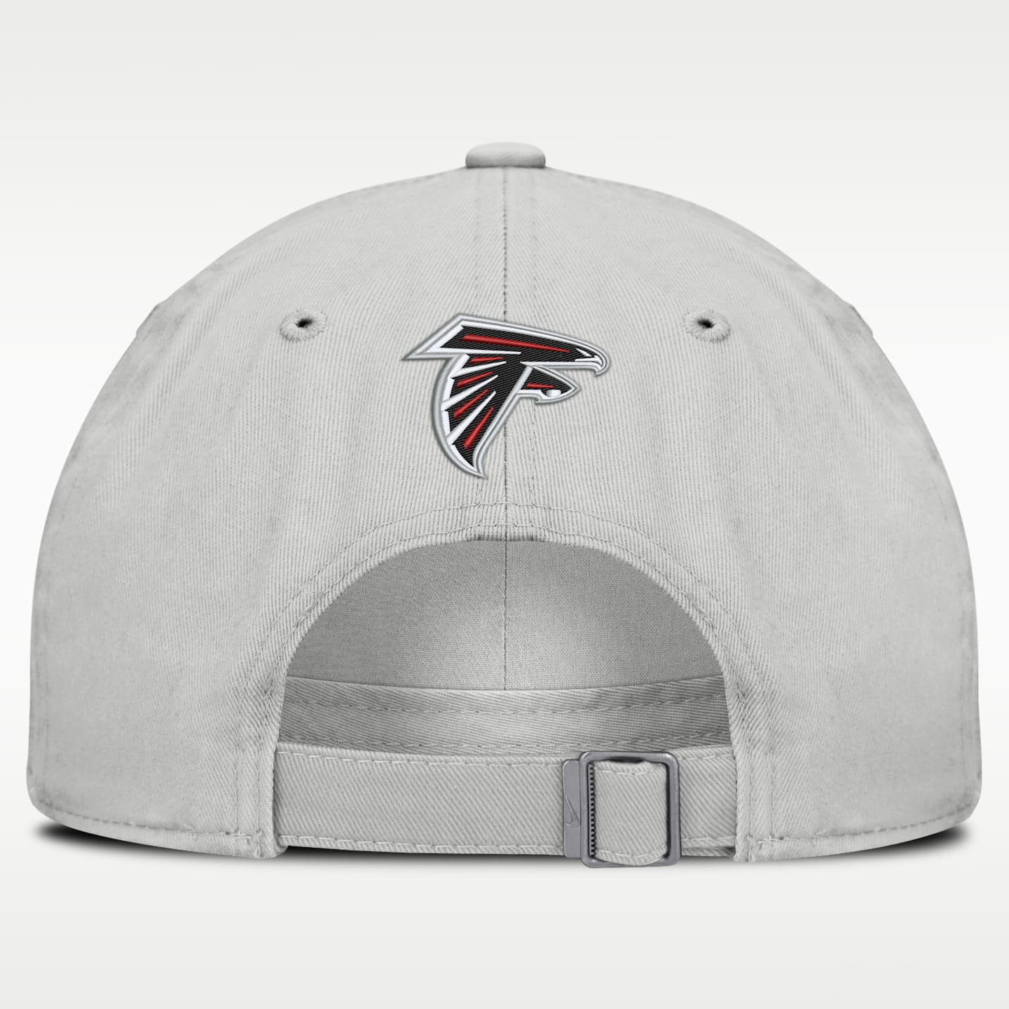 Мужская регулируемая бейсболка Nike Atlanta Falcons Primetime Club Arched NFL, цвет: Серый — фото 2