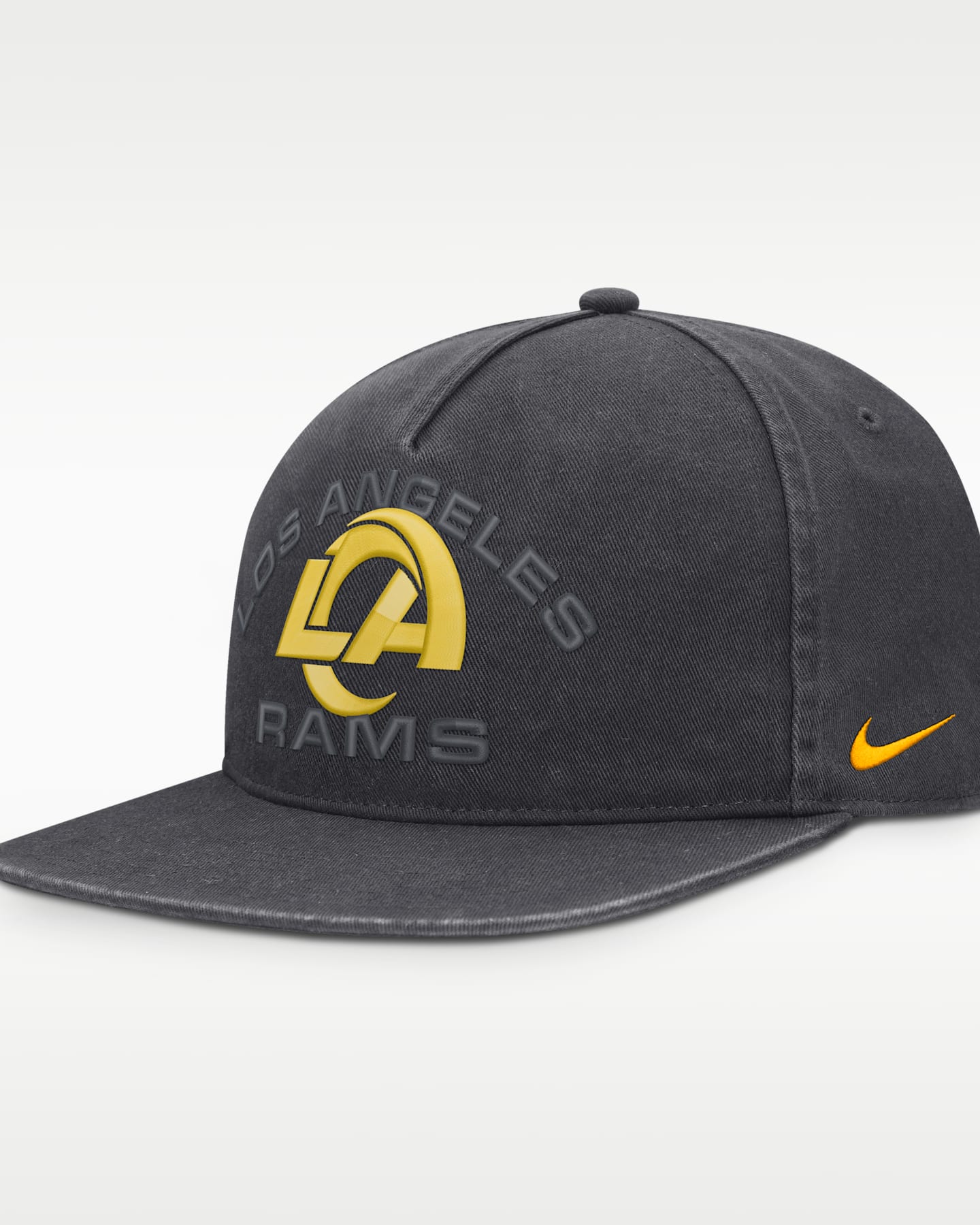 Мужская кепка Nike NFL Los Angeles Rams Primetime Pro, цвет: Антрацитовый — фото 3