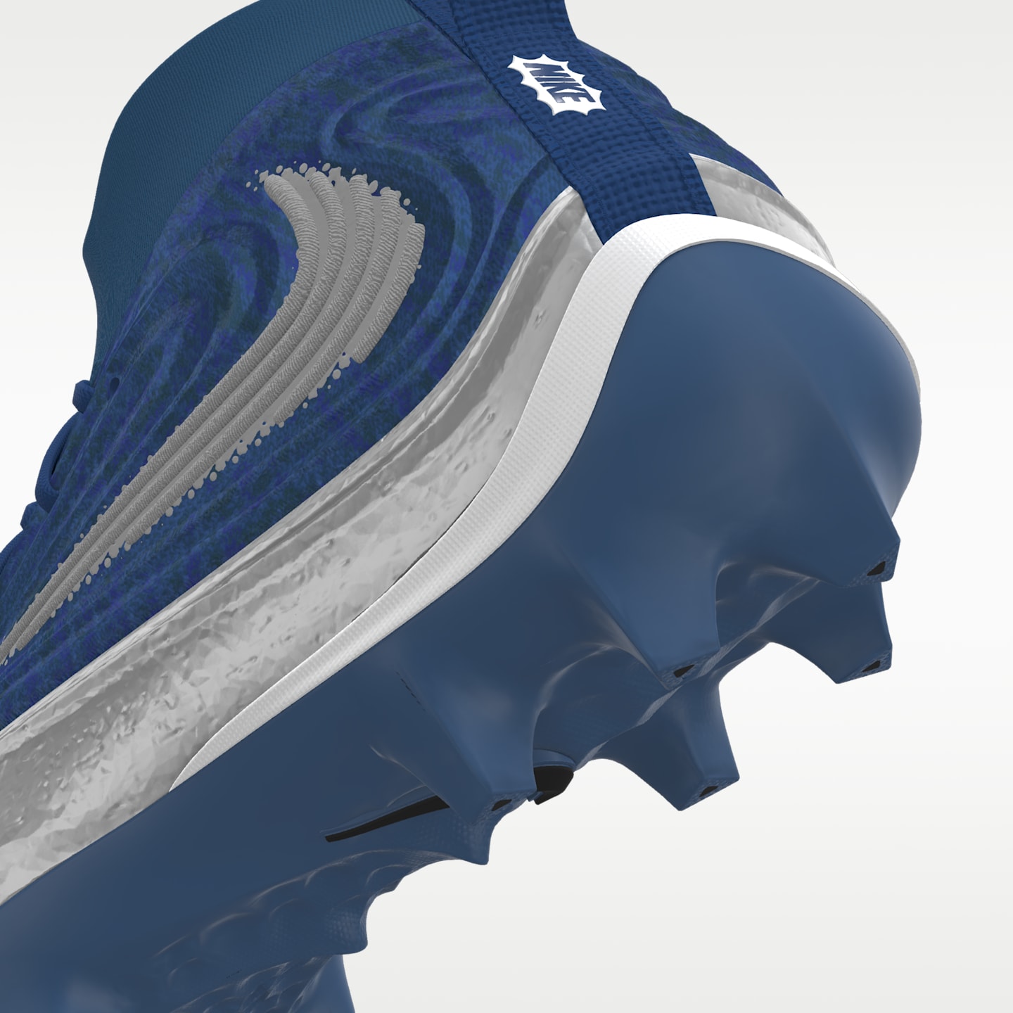 Женские бутсы Nike Alpha Menace 5 Elite By You Custom Football, цвет: Белый / Разноцветный — фото 9