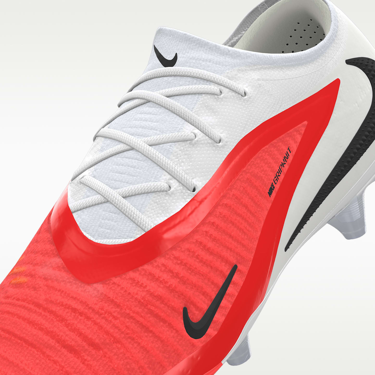 Мужские бутсы Nike Phantom 6 Low Elite By You Custom Firm-Ground Soccer Cleats, цвет: Синий / Разноцветный — фото 8