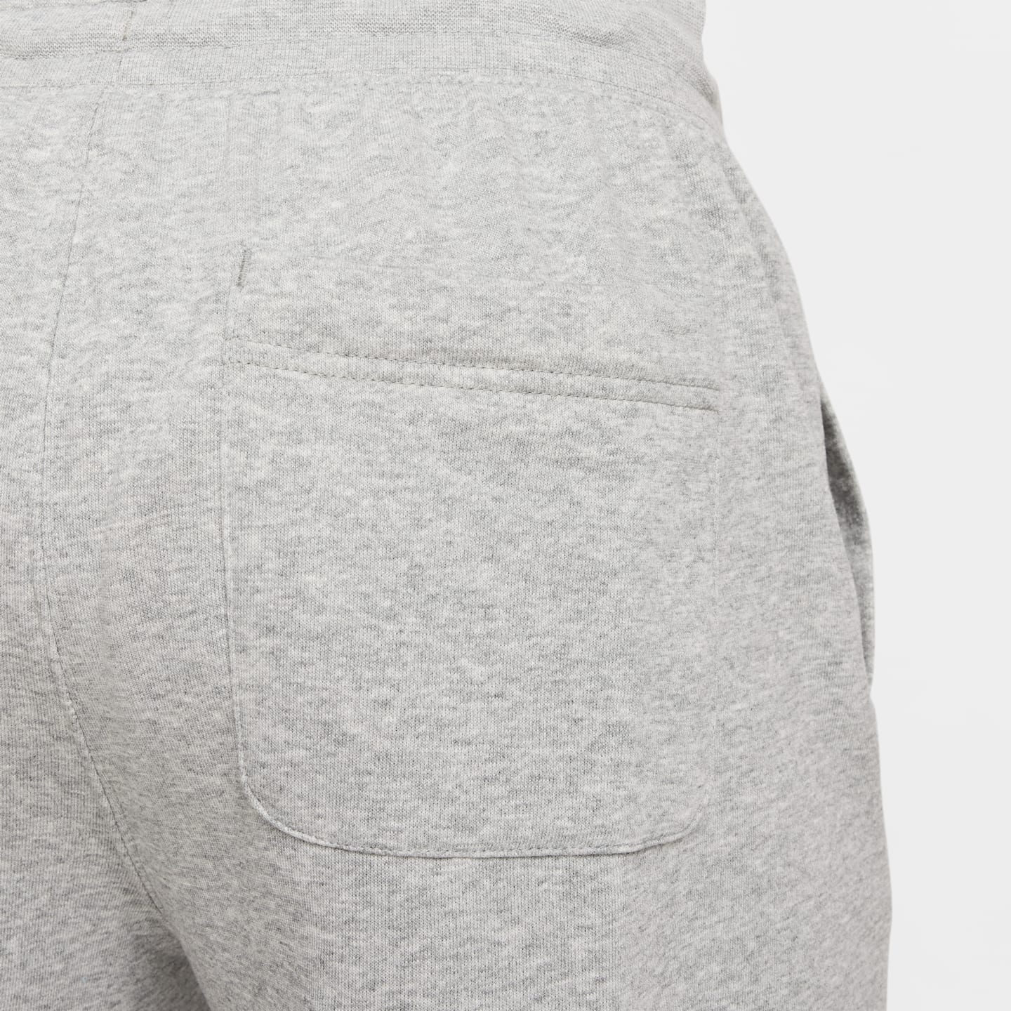 Мужские шорты Nike Club Alumni из махрового трикотажа, цвет: Серый меланжевый / Серый — фото 6