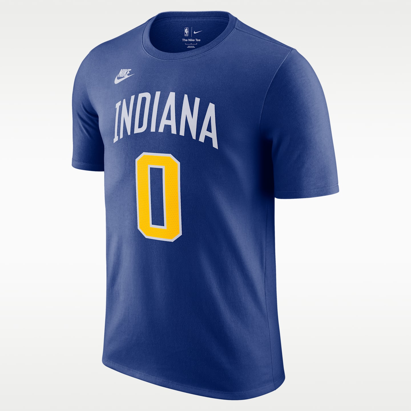 Мужская футболка Nike Indiana Pacers Hardwood Classics NBA, цвет: Синий — фото 1