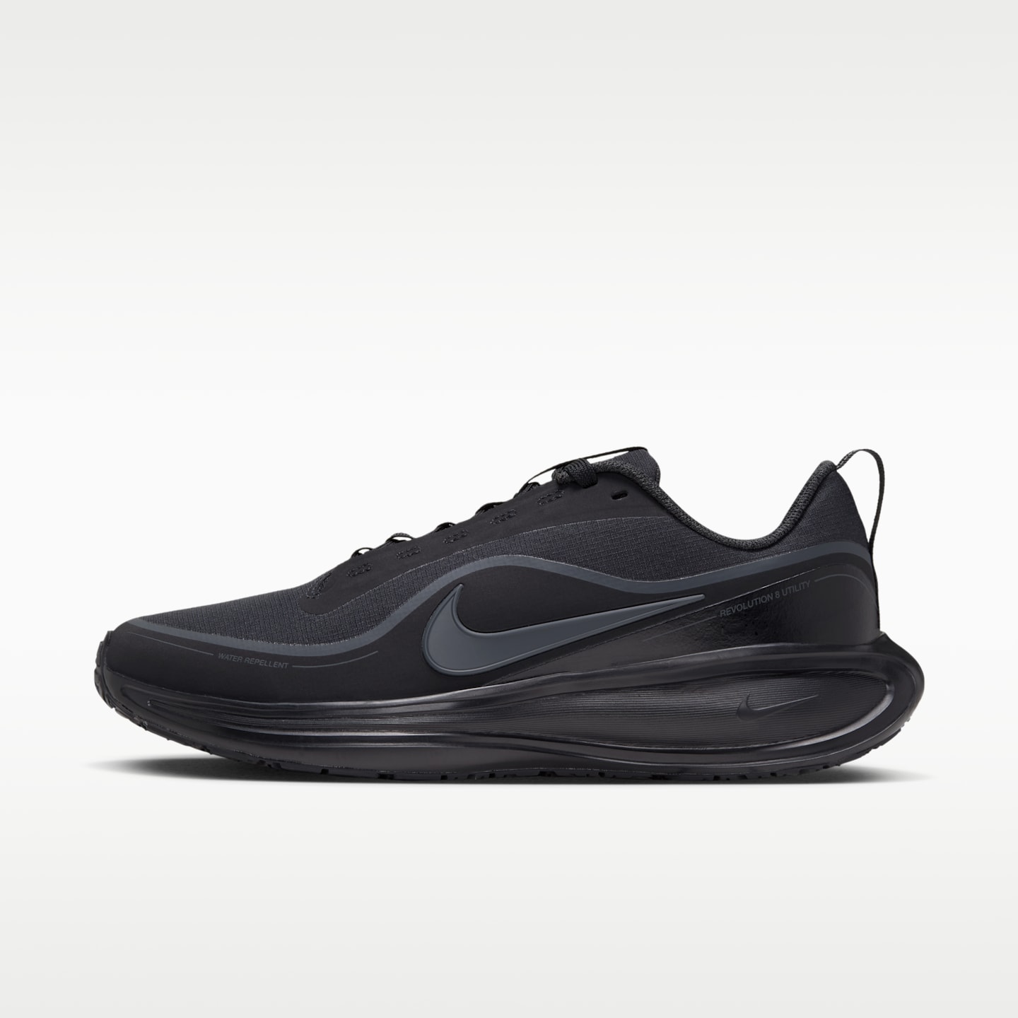 Женские кроссовки Nike Revolution 8 Utility Road Running, цвет: Чёрный / Антрацитовый — фото 1
