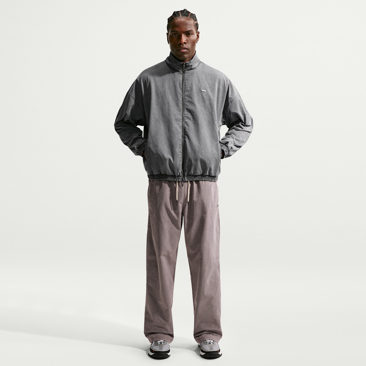 Мужская игровая куртка из тканого материала Nike Book Dri-FIT, цвет: Чёрный — фото 4