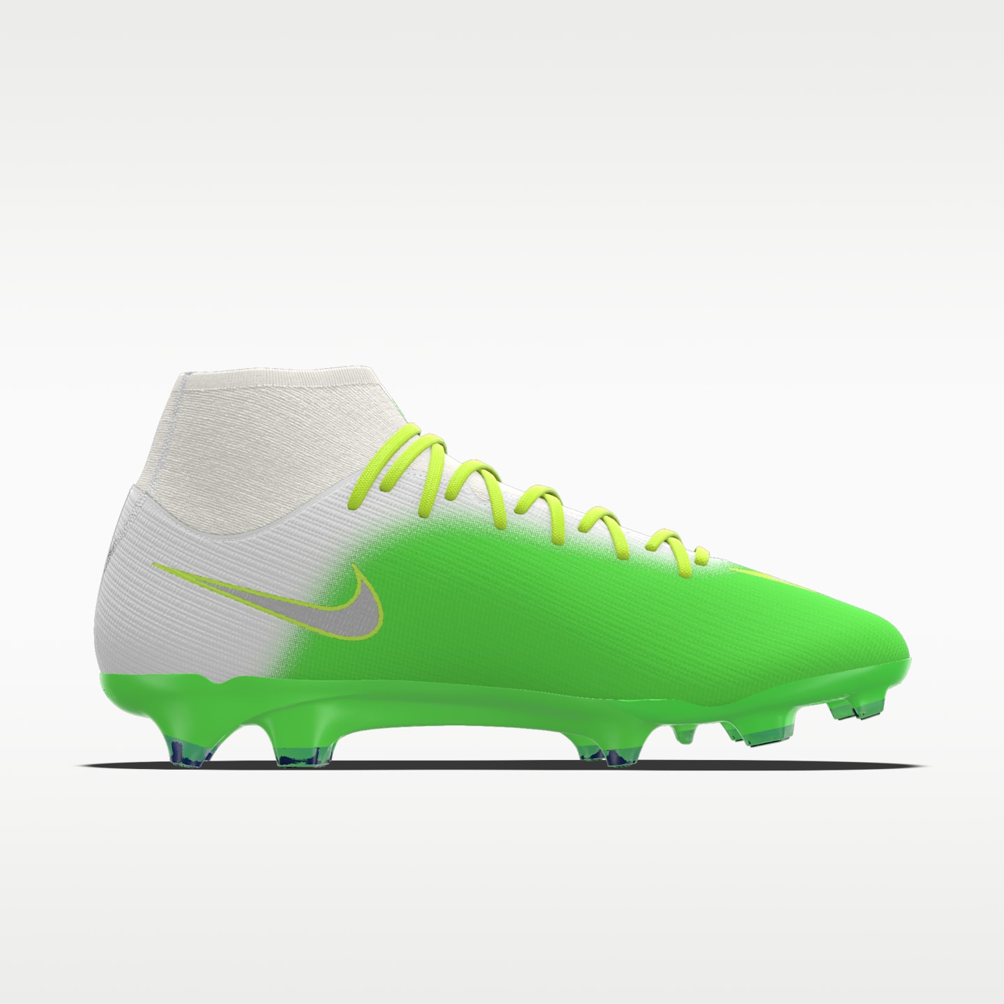 Мужские бутсы Nike Mercurial Superfly 11 Academy By You Custom Firm-Ground High-Top Soccer Cleats, цвет: Разноцветный — фото 3