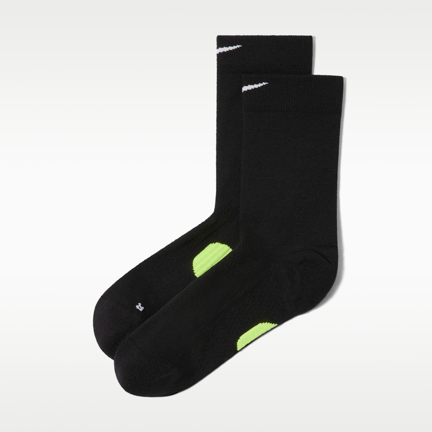 Носки Micro для мужчин, средней высоты — Nike, цвет: Чёрный / Дымчатый серый — фото 5