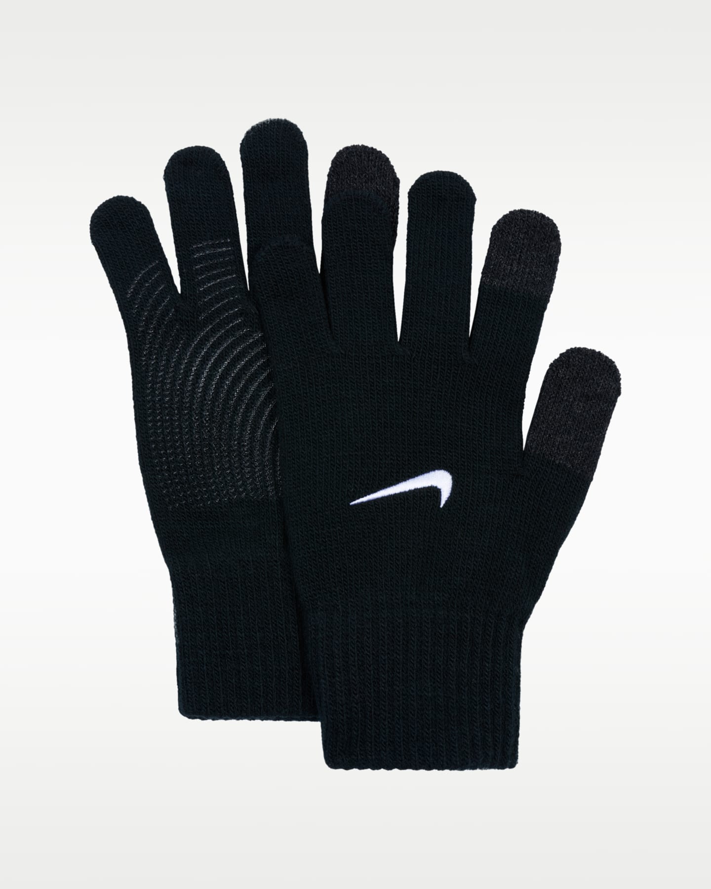 Детские перчатки Nike Tech Grip Knit Training Gloves 3.0, цвет: Чёрный — фото 2