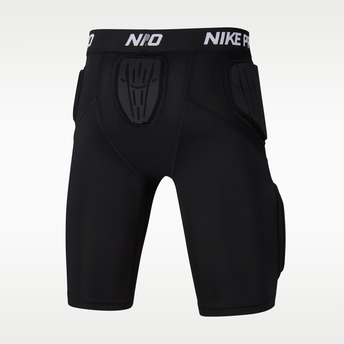 Детские шорты Nike Pro HyperStrong с защитными вставками, цвет: Чёрный — фото 2