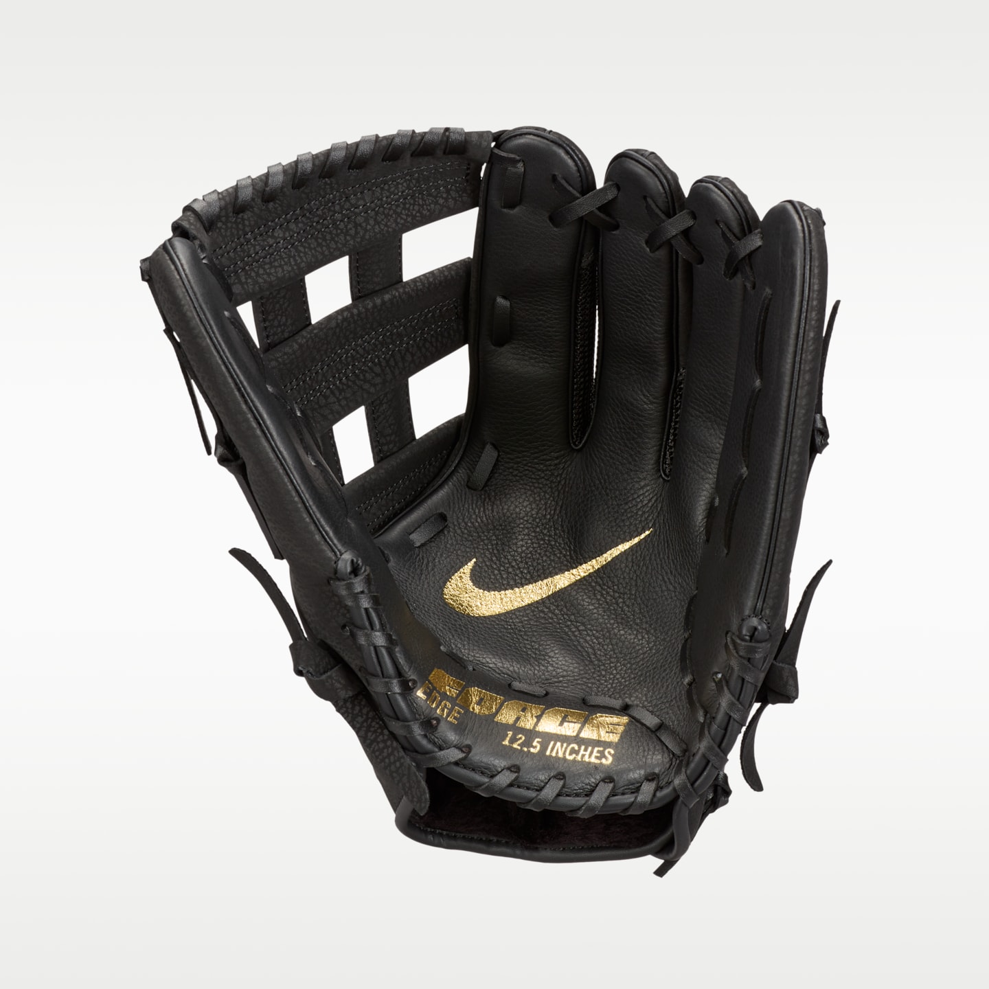 Бейсбольная перчатка полевого игрока Nike Force Edge H-Web, для правши, цвет: Чёрный — фото 2