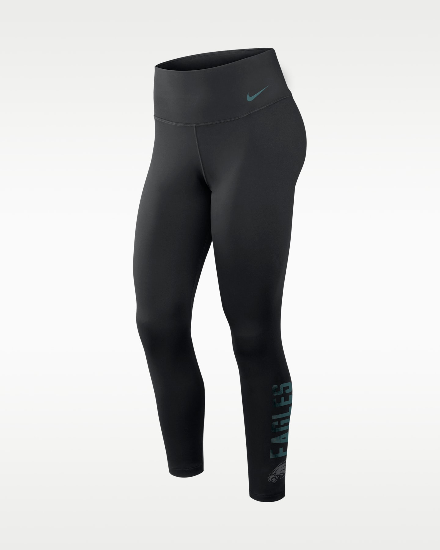 Женские леггинсы Nike Philadelphia Eagles Primetime One Dri-FIT NFL High-Rise, цвет: Чёрный — фото 3
