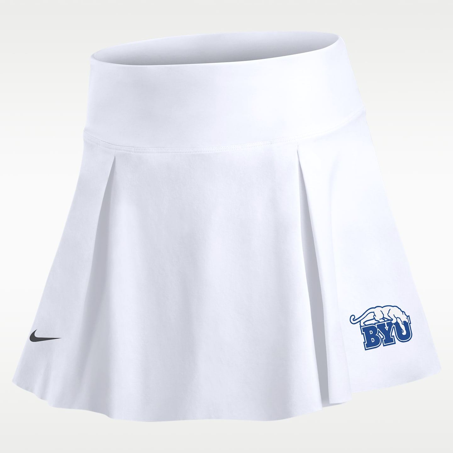 Женская юбка Nike BYU Cougars Club Fleece, цвет: Белый — фото 1
