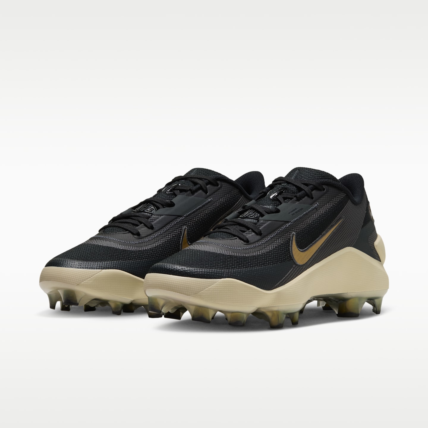 Бейсбольные бутсы Nike Diamond Showcase MCS, цвет: Чёрный / Светлый хаки — фото 5