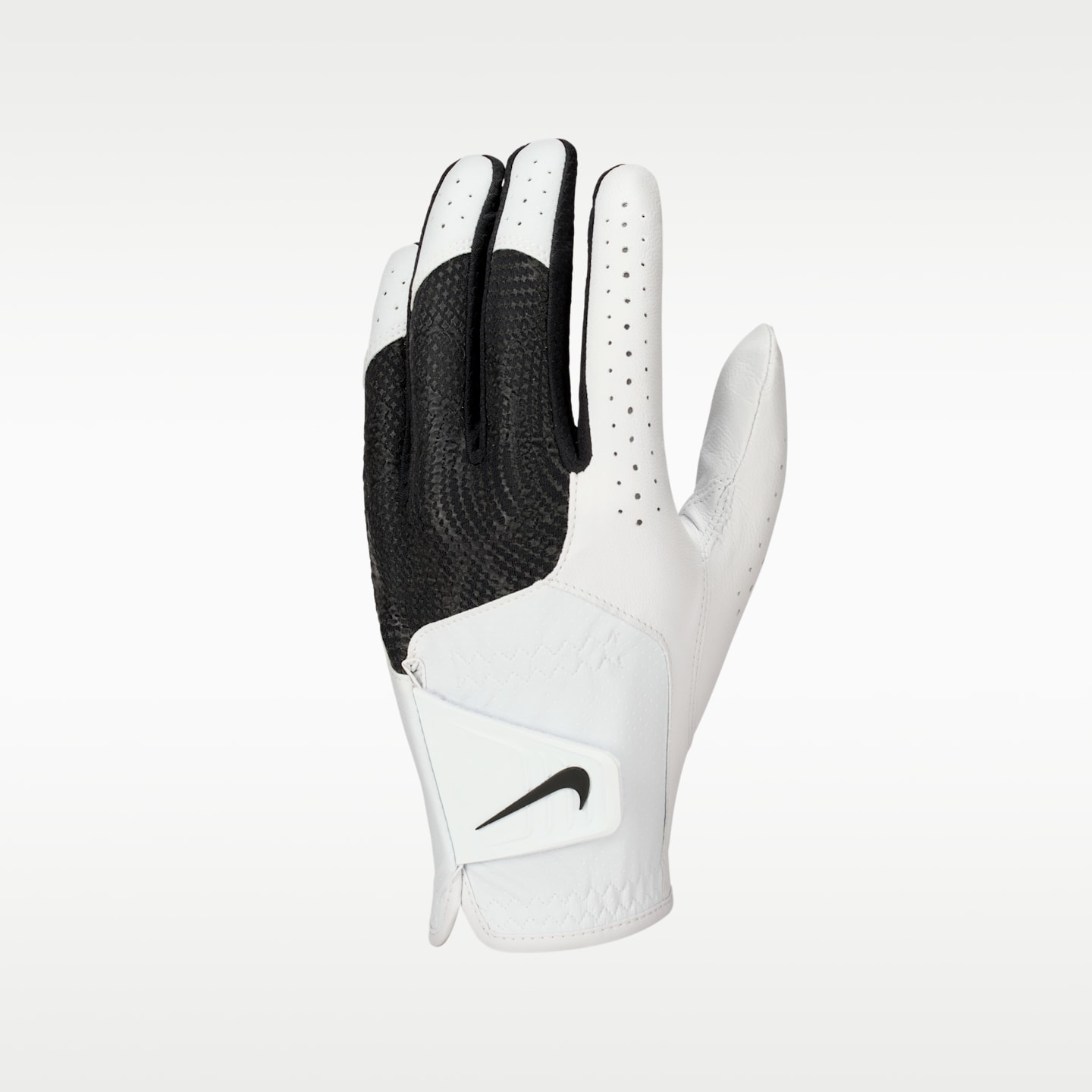 Перчатка для гольфа Nike Tech Extreme 8.0, левая, размер Cadet, цвет: Белый / Чёрный — фото 1