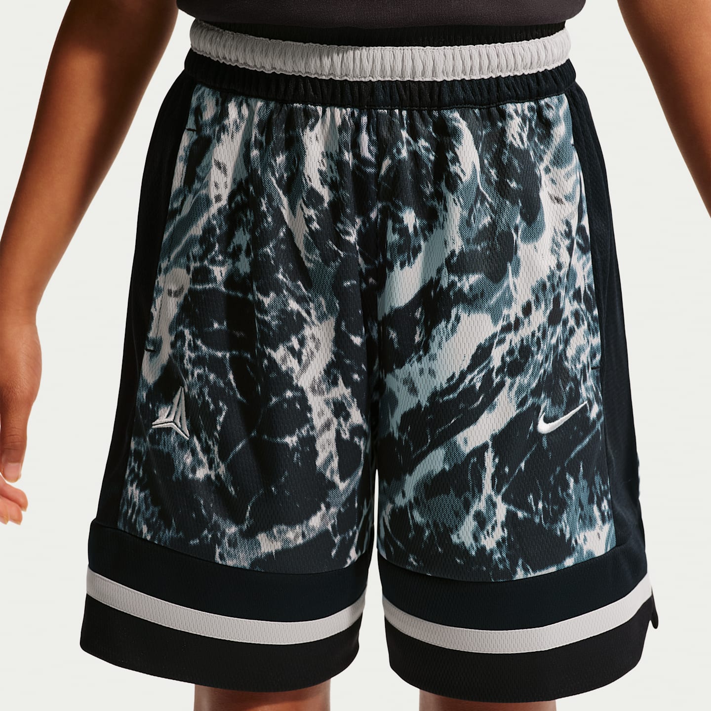 Детские баскетбольные шорты Nike Ja Dri-FIT, цвет: Чёрный / Серый — фото 3