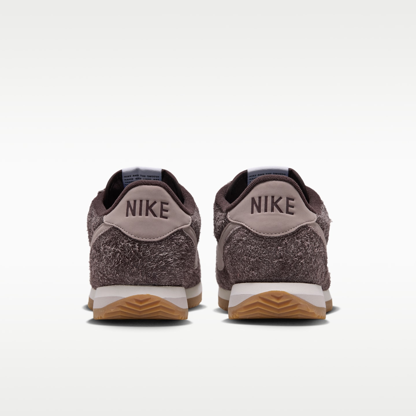 Женские кроссовки Nike Cortez Suede, цвет: Коричневый / Молочный — фото 6