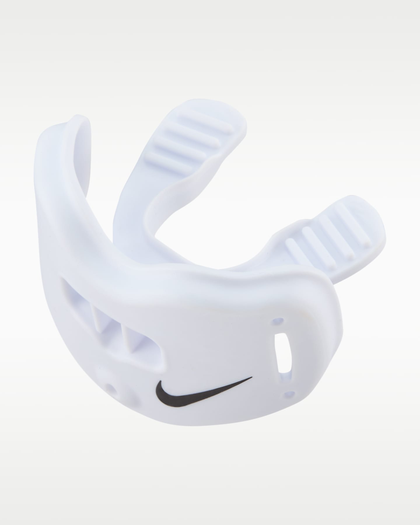 Детская капа с защитой губ для американского футбола Nike Alpha 2.0, цвет: Белый — фото 2