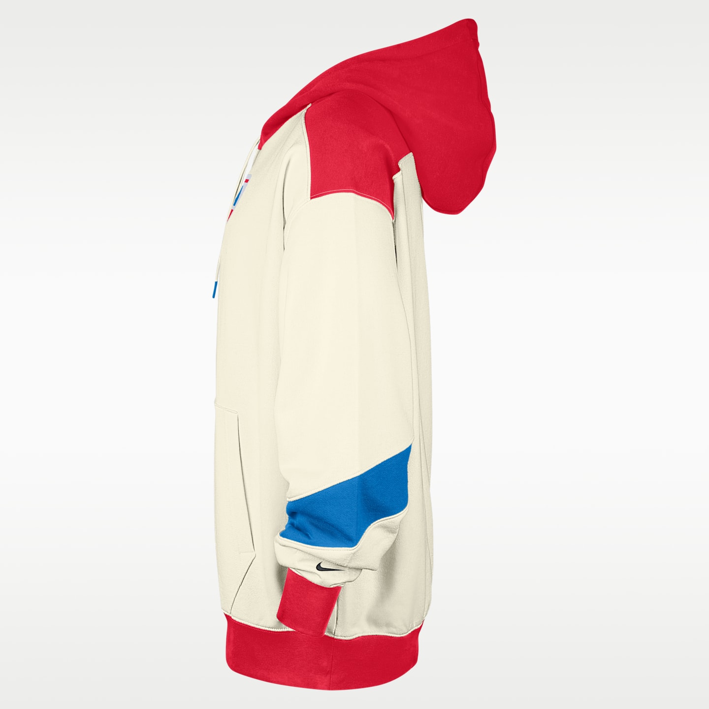 Женские худи WNBA Legends Nike Basketball Jersey Fleece Pullover, цвет: Молочный / Красный — фото 3