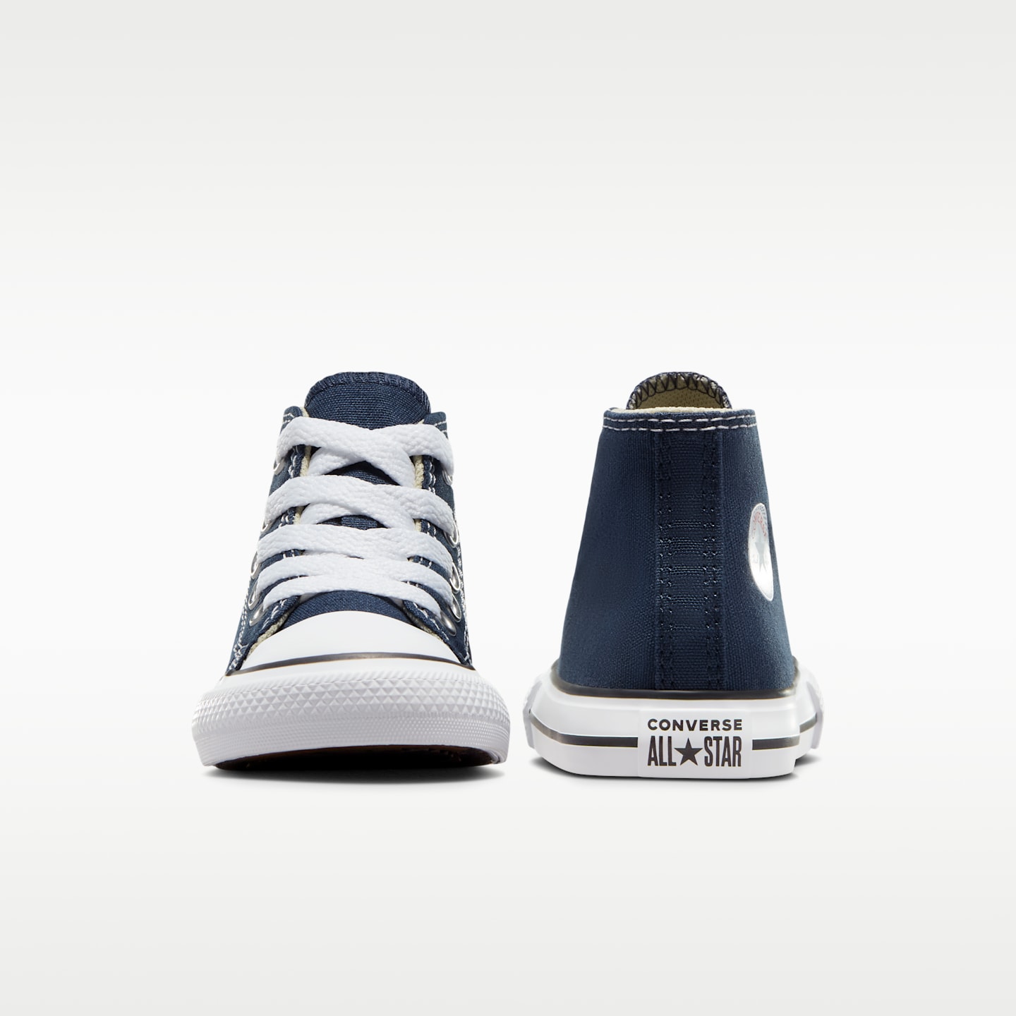 Детские кроссовки Nike Converse Chuck Taylor All Star High Top Infant/Toddler Shoe, цвет: Тёмно-синий — фото 6