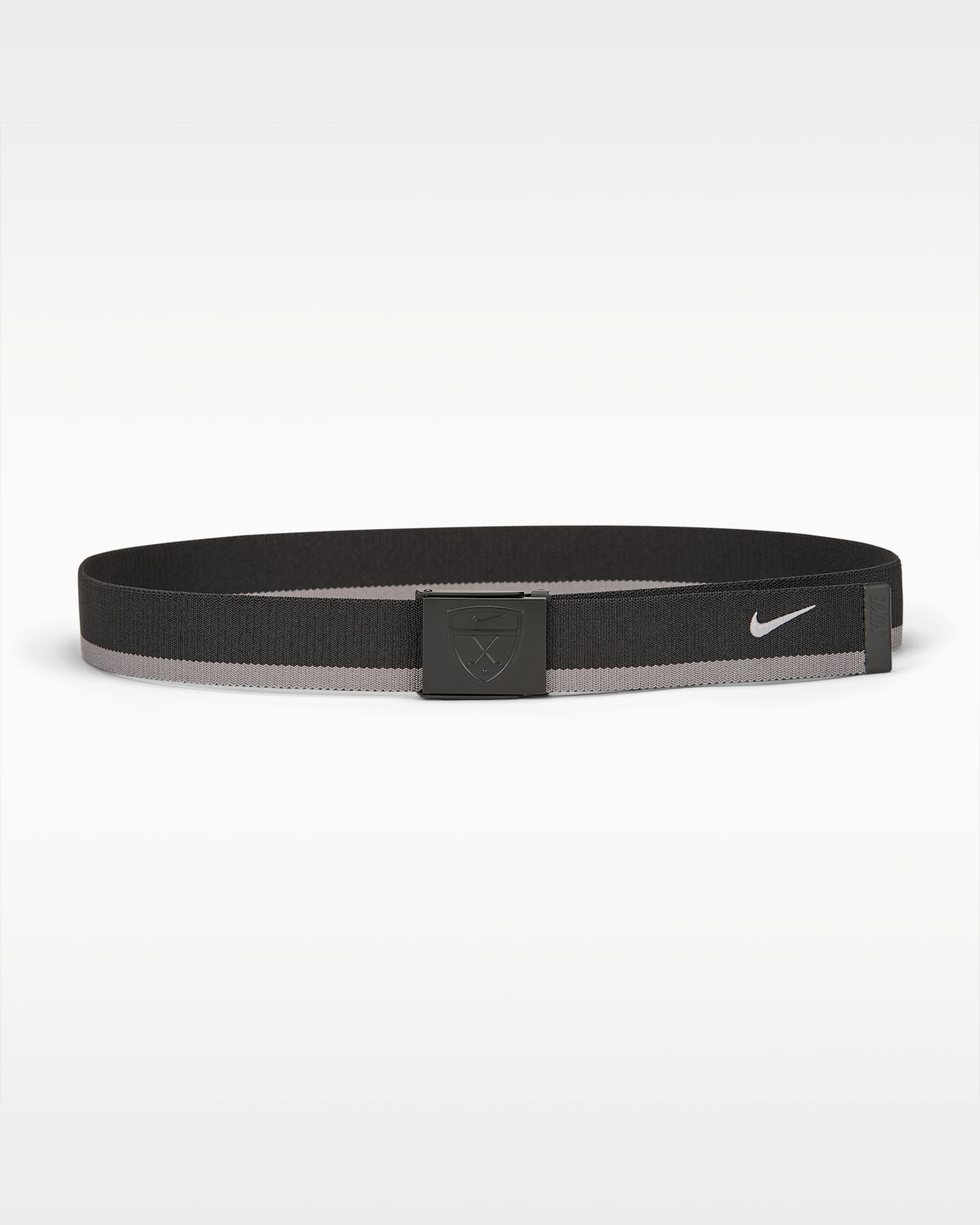 Эластичный тканый ремень для гольфа Nike, цвет: Чёрный — фото 2