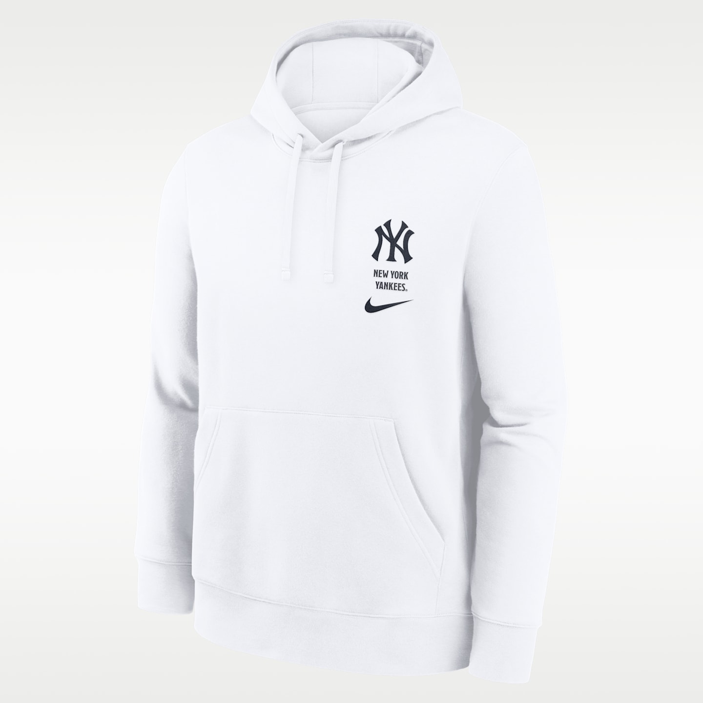 Мужское худи Nike MLB New York Yankees Minimal Club, цвет: Белый