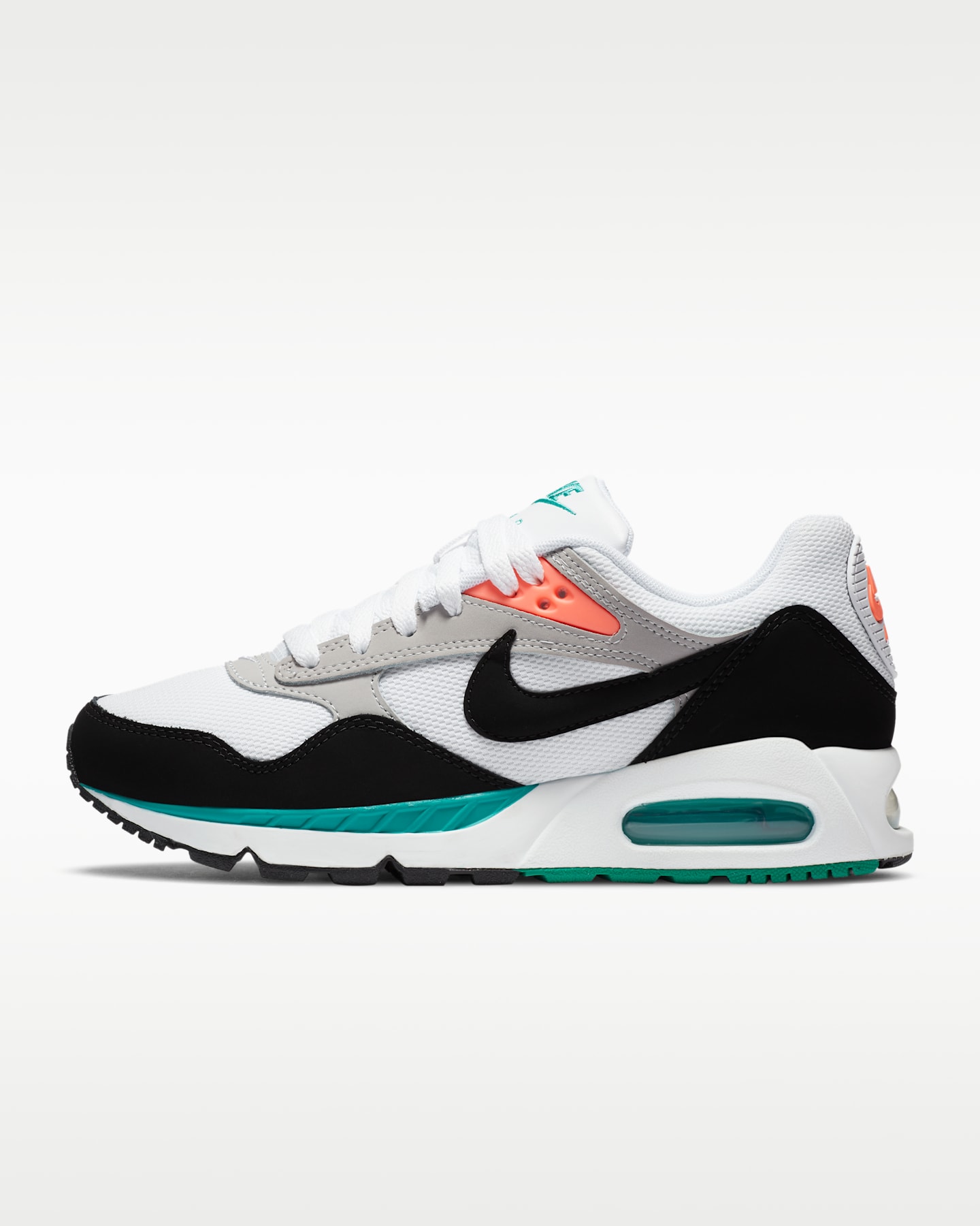 Женские кроссовки Nike Air Max Correlate, цвет: Белый / Зелёный — фото 9