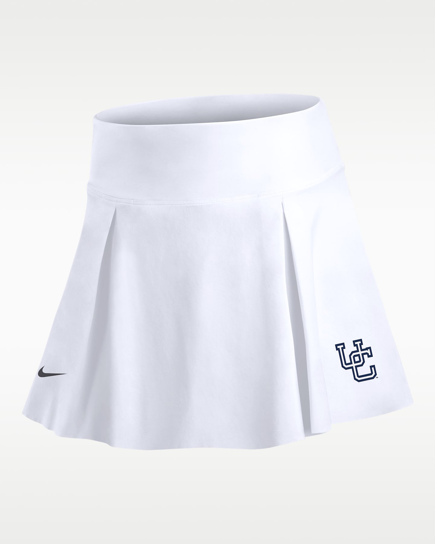 Женская юбка Nike Connecticut Huskies Club Fleece, цвет: Белый — фото 2
