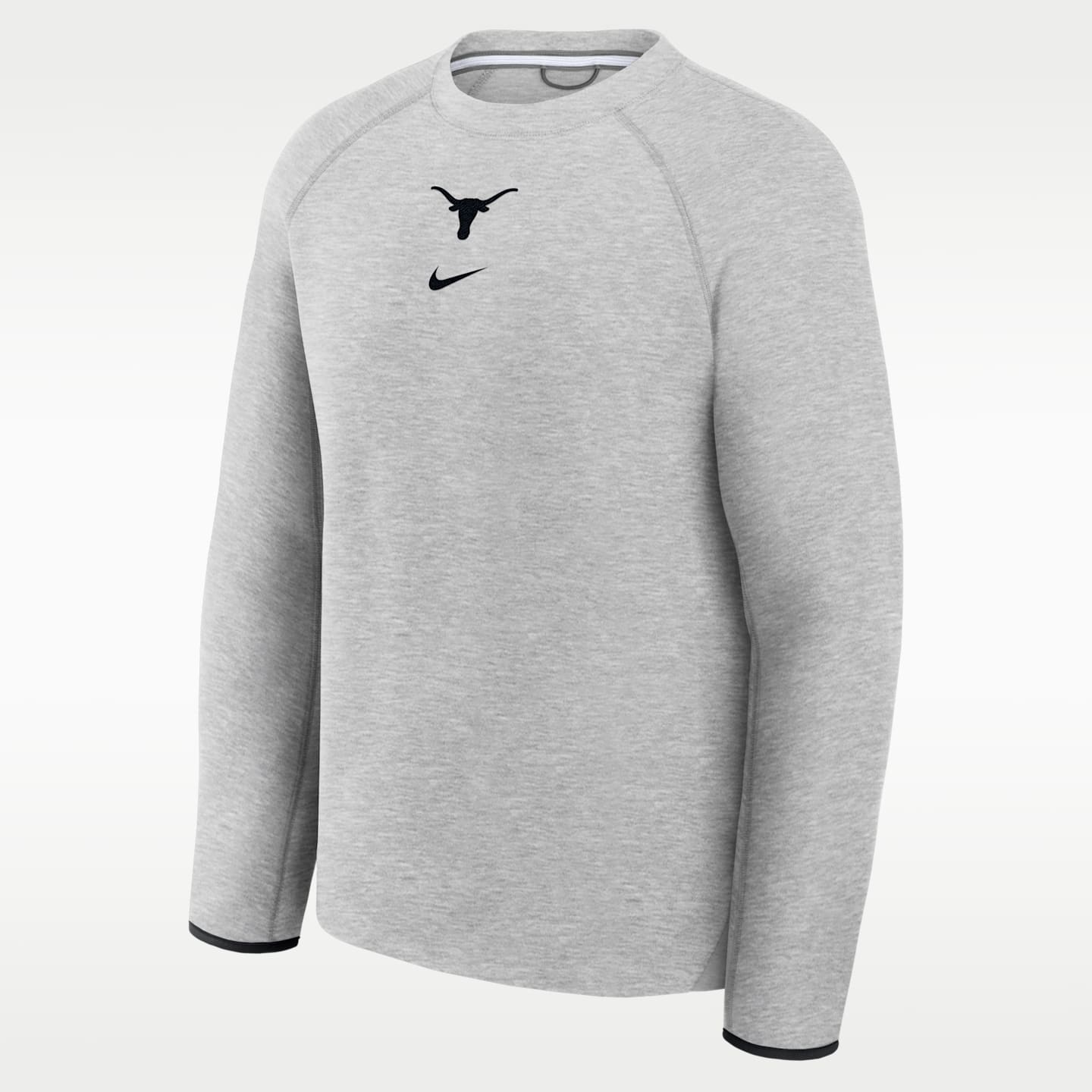 Мужской флисовый свитшот Nike Texas Tech, цвет: Серый — фото 1