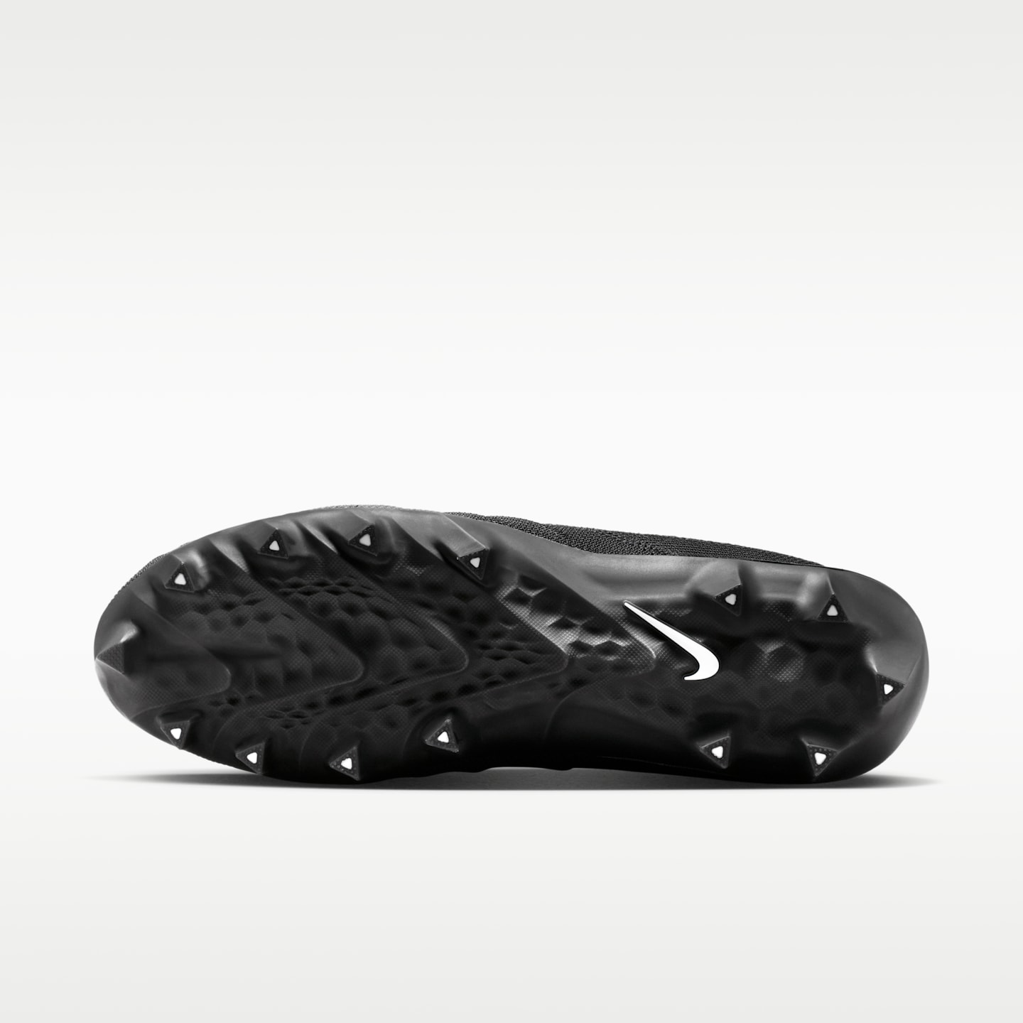 Мужские бутсы Nike Alpha Menace 5 Pro Football Cleats, цвет: Чёрный / Белый — фото 2