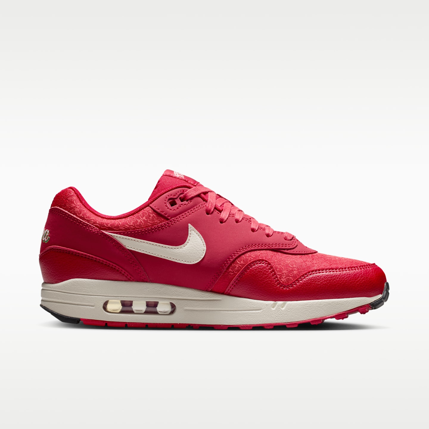 Мужские кроссовки Nike Air Max 1 "Rangers", цвет: Красный / Натуральный — фото 3