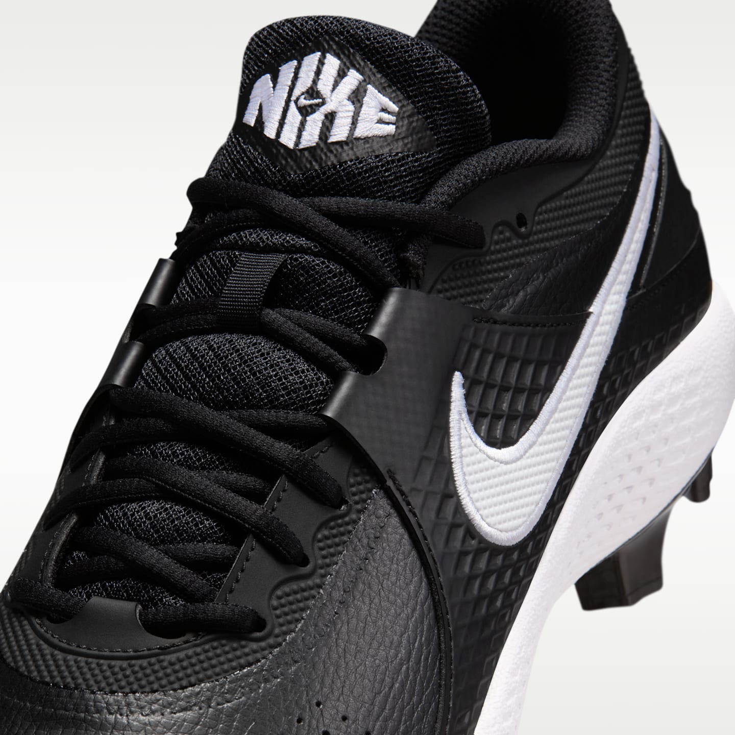 Женские кроссовки Nike Diamond Gamer MCS Baseball, цвет: Чёрный / Белый — фото 8