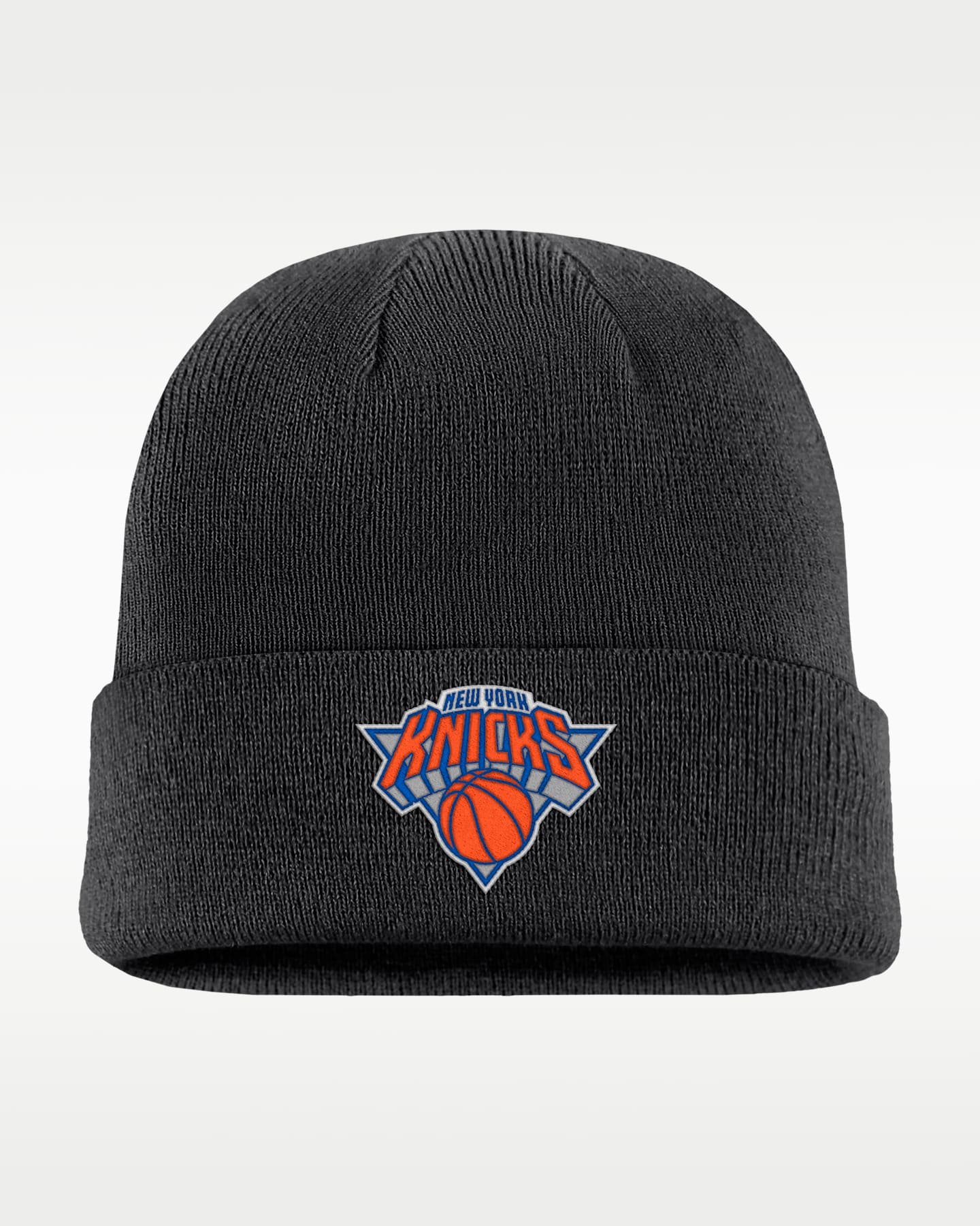 Женская шапка Nike New York Knicks Peak Hardwood Classics Beanie, цвет: Чёрный — фото 3