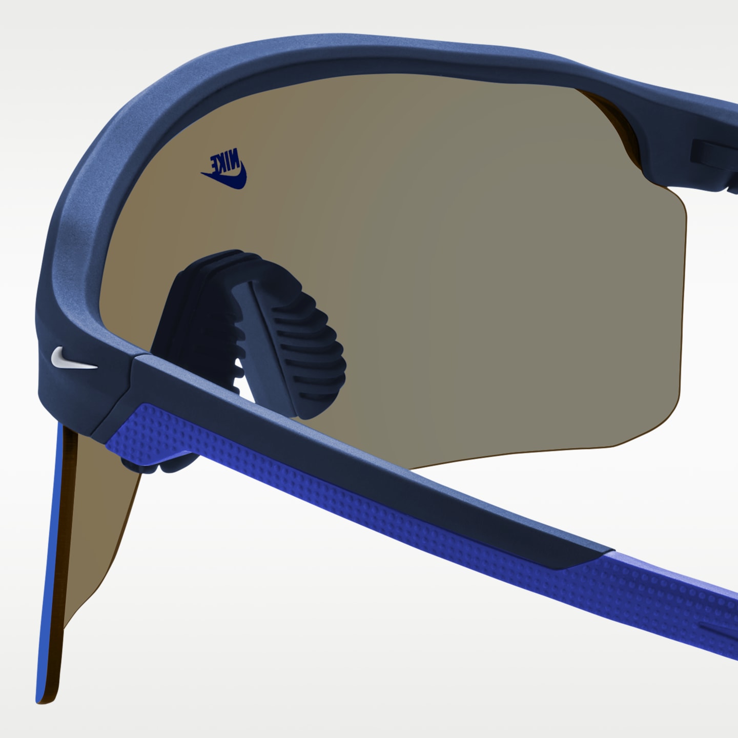 Мужские солнцезащитные очки Nike Expedition Shield, цвет: Синий — фото 6