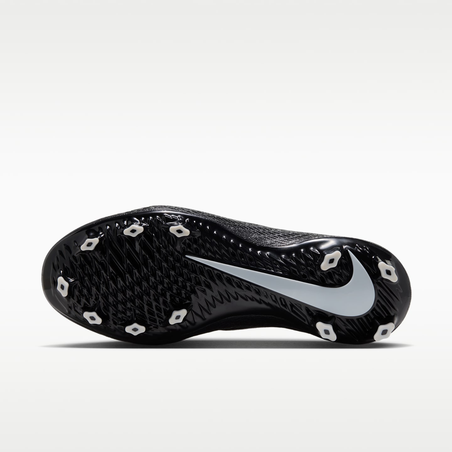 Женские бутсы Nike Diamond Gamer MCS Softball, цвет: Чёрный / Белый — фото 2