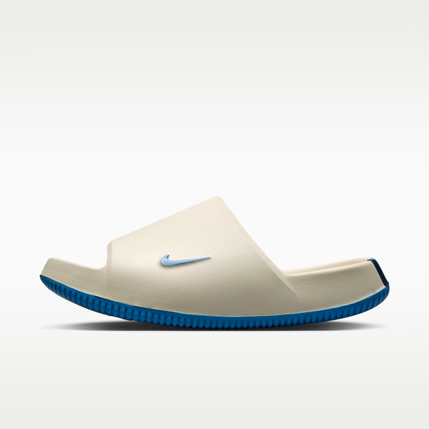 Мужские сандалии Nike Calm (Tennessee Titans) NFL, цвет: Молочный / Тёмно-синий — фото 2
