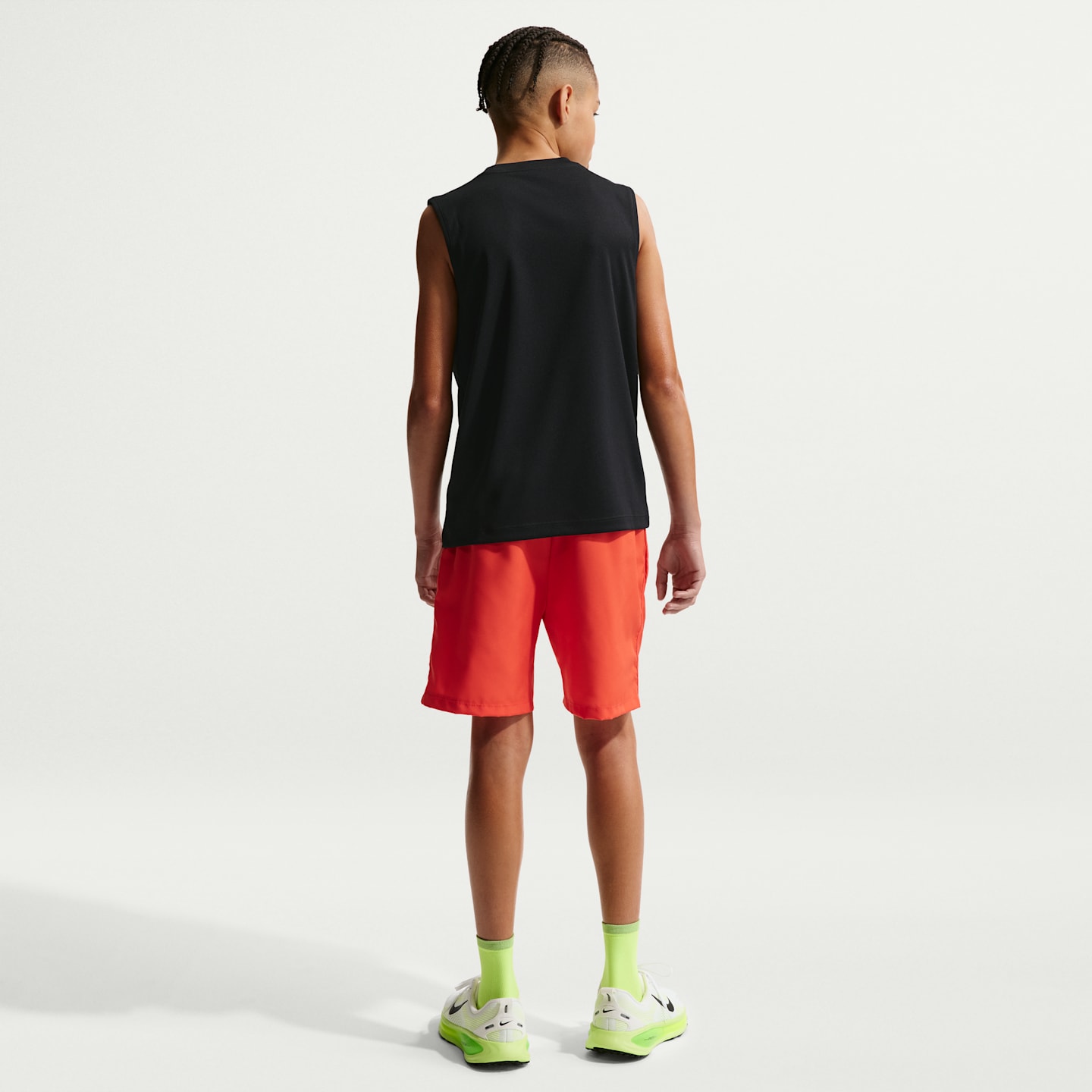 Топ Nike Multi Dri-FIT Sleeveless Top для мальчиков, цвет: Чёрный — фото 5