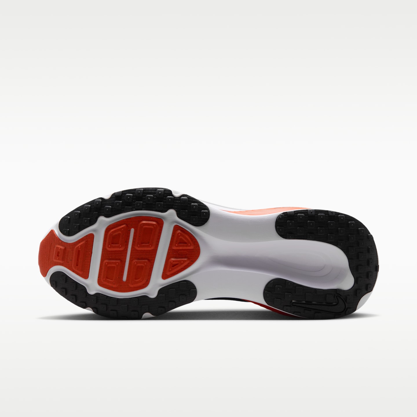 Мужские кроссовки Nike College Vomero 18 (Virginia) Road Running, цвет: Тёмно-синий / Оранжевый — фото 2