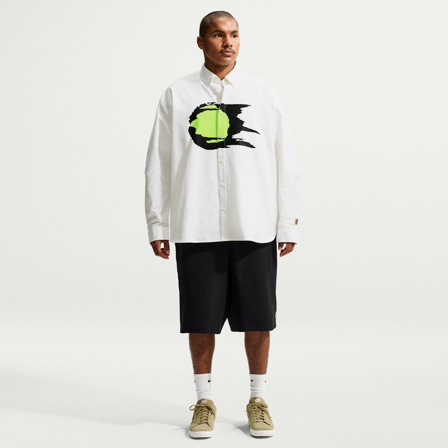 Мужские шорты Nike Club Rules из махрового трикотажа, цвет: Чёрный / Обсидиановый — фото 1