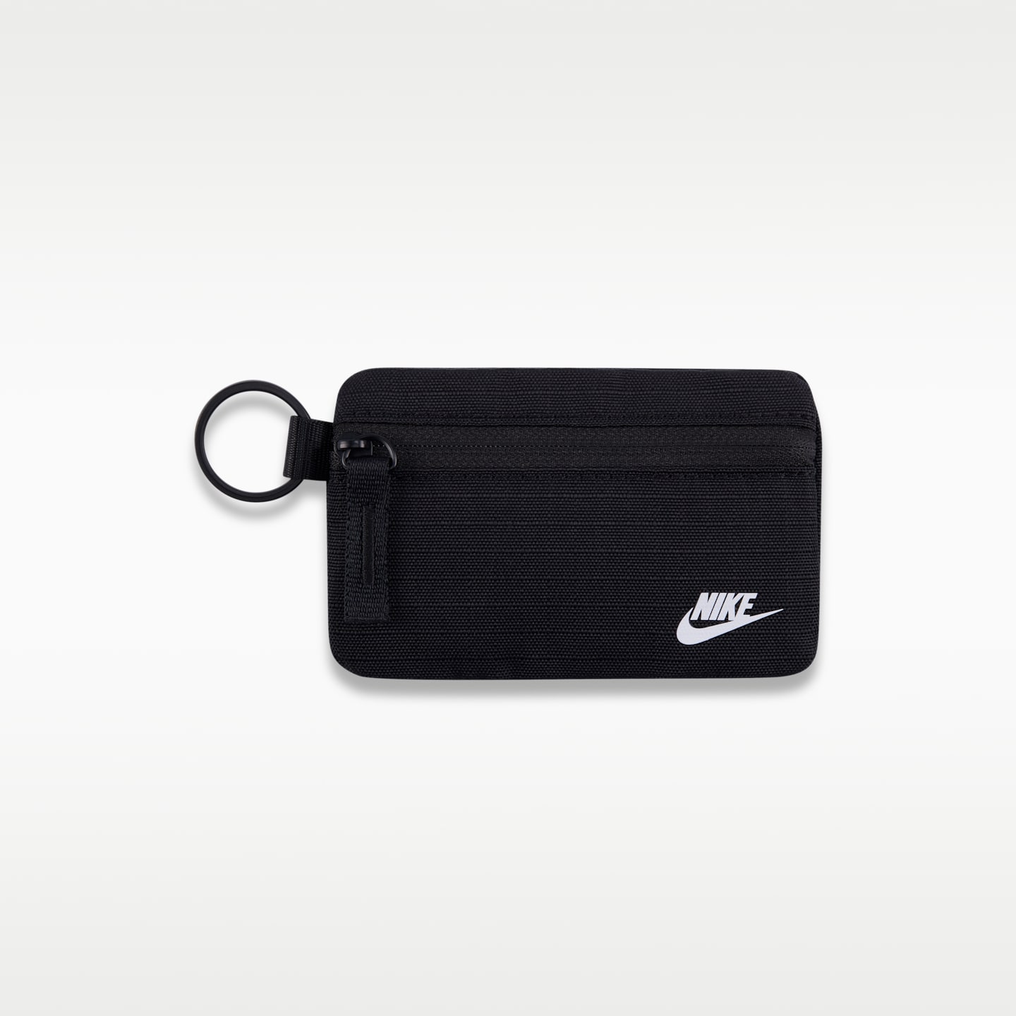 Женский кошелёк Nike Club Pouch, цвет: Чёрный / Белый — фото 1