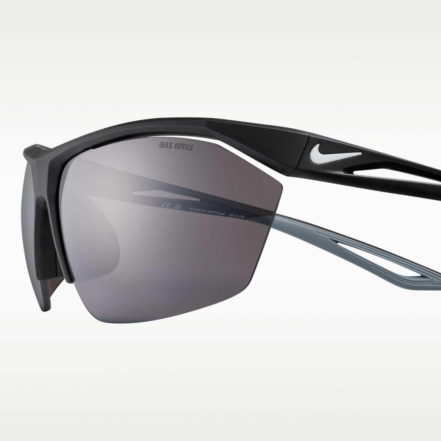 Солнцезащитные очки Nike Tailwind Heat, цвет: Чёрный / Серый — фото 8