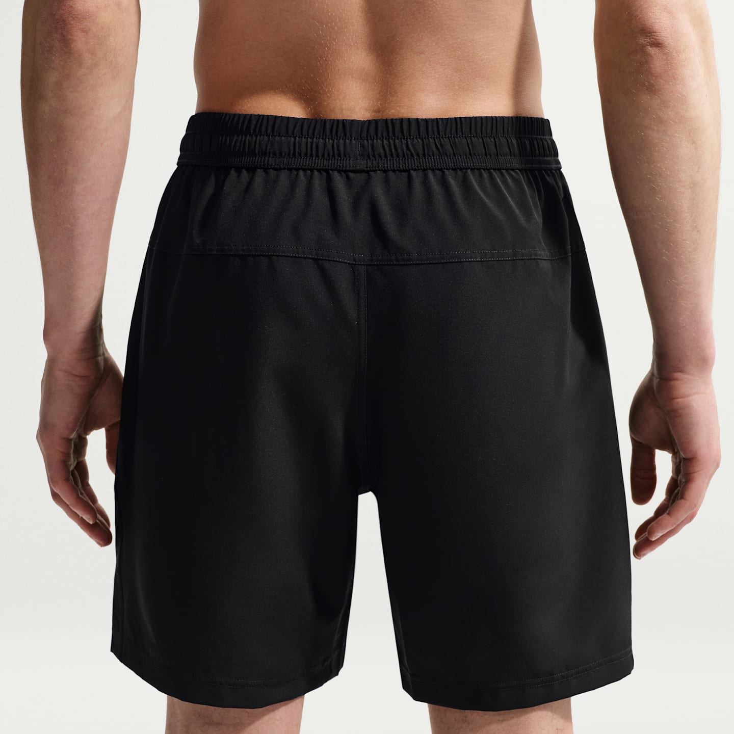 Мужские шорты Nike Form Dri-FIT 5" Unlined Versatile, цвет: Чёрный / Белый — фото 3