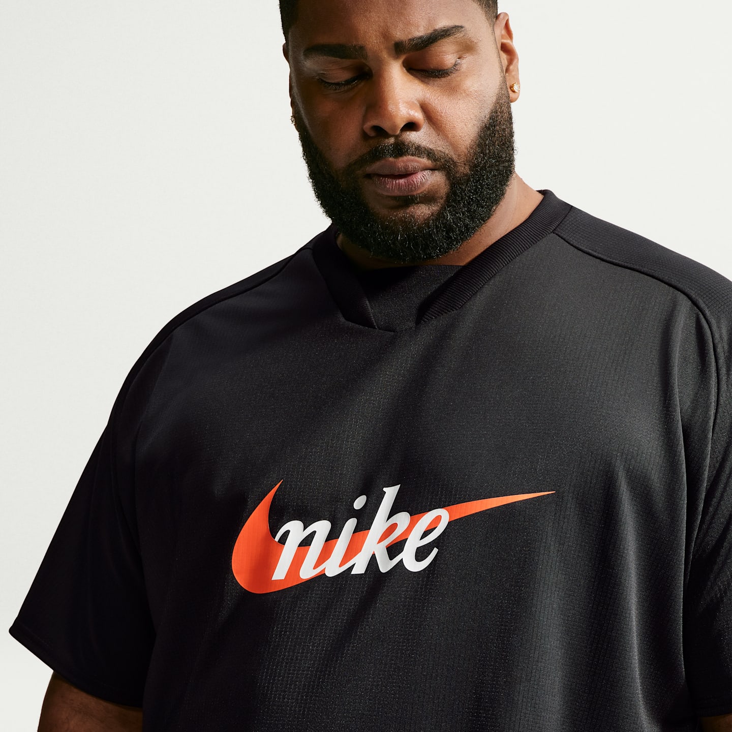 Мужской топ Nike Club Jersey, цвет: Чёрный / Белый — фото 8