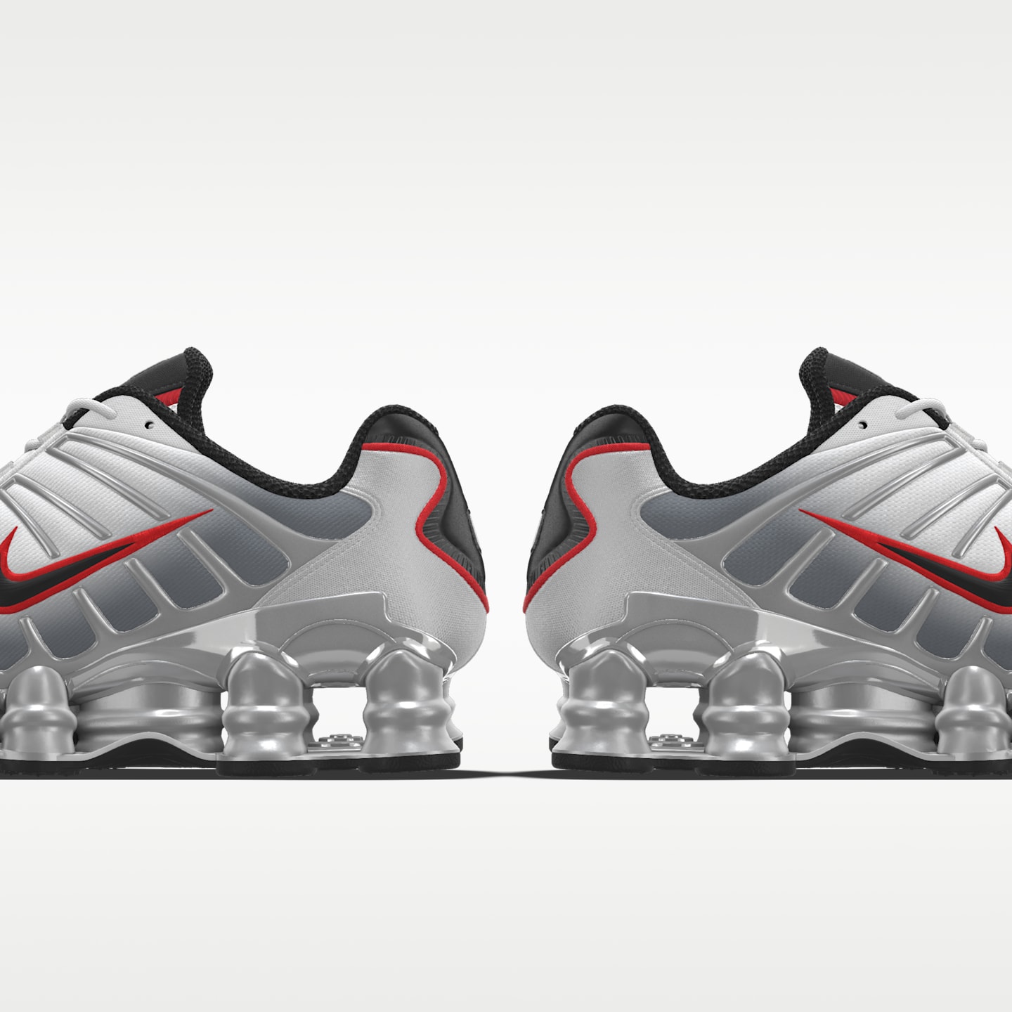 Мужские кроссовки Nike Shox TL By You Custom, цвет: Разноцветный — фото 7