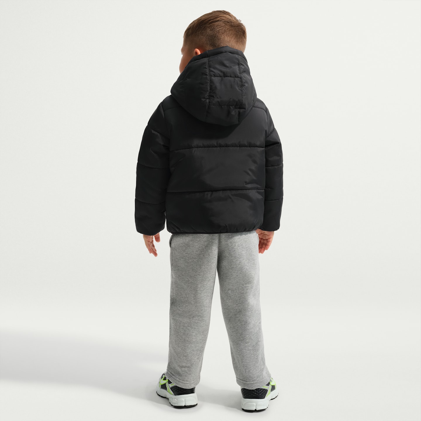 Куртка-пуховик для малышей Nike Essentials Heavyweight, цвет: Чёрный — фото 5