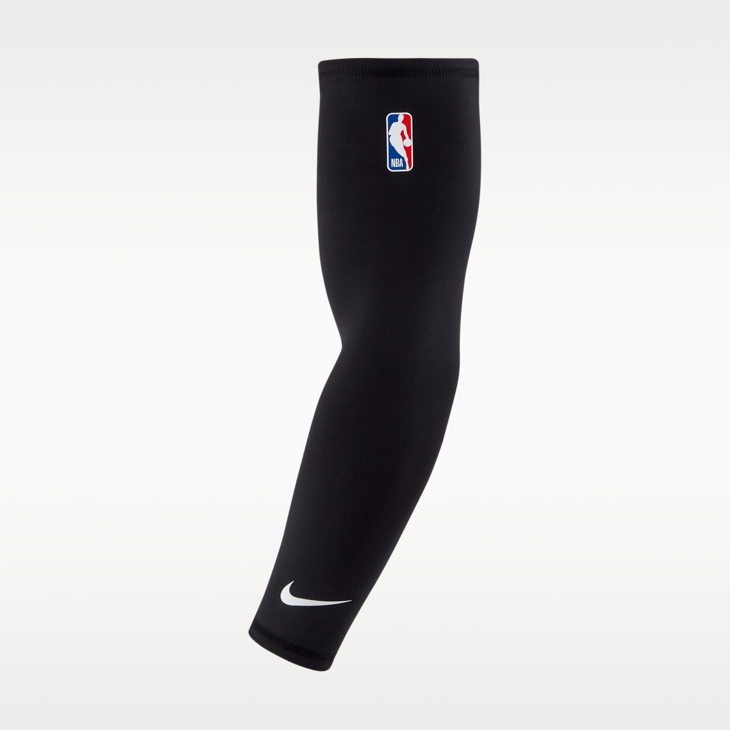 Баскетбольный рукав для броска Nike NBA, цвет: Чёрный / Белый — фото 1