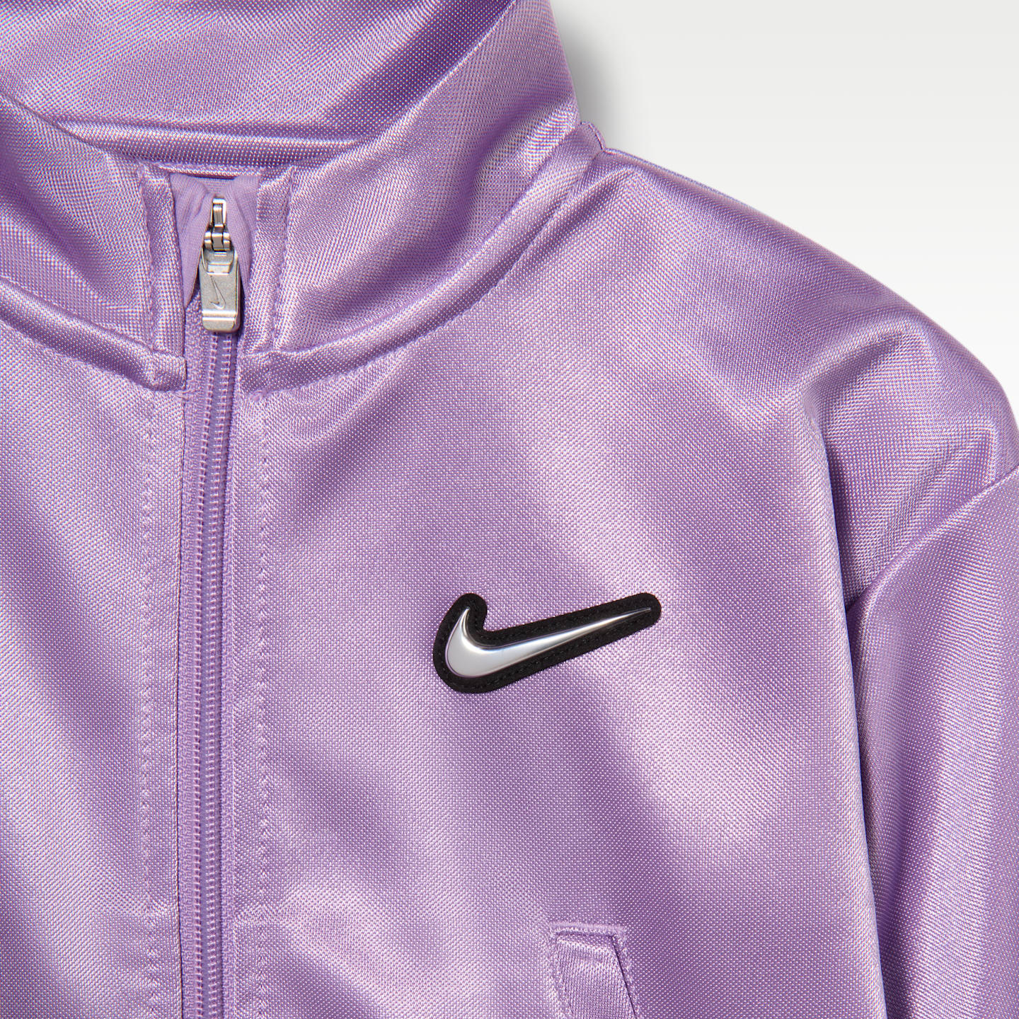 Комплекты Nike Swoosh Sparkle 2-Piece Track Set для малышей, цвет: Фиолетовый — фото 3