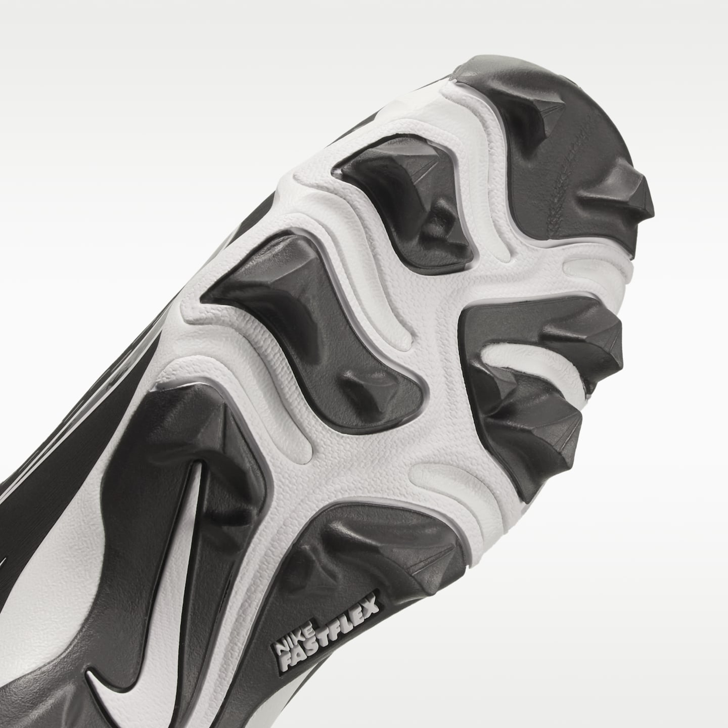 Детские бутсы Nike Hyperdiamond 4 Keystone Softball Cleats, цвет: Чёрный / Чистый платиновый — фото 7