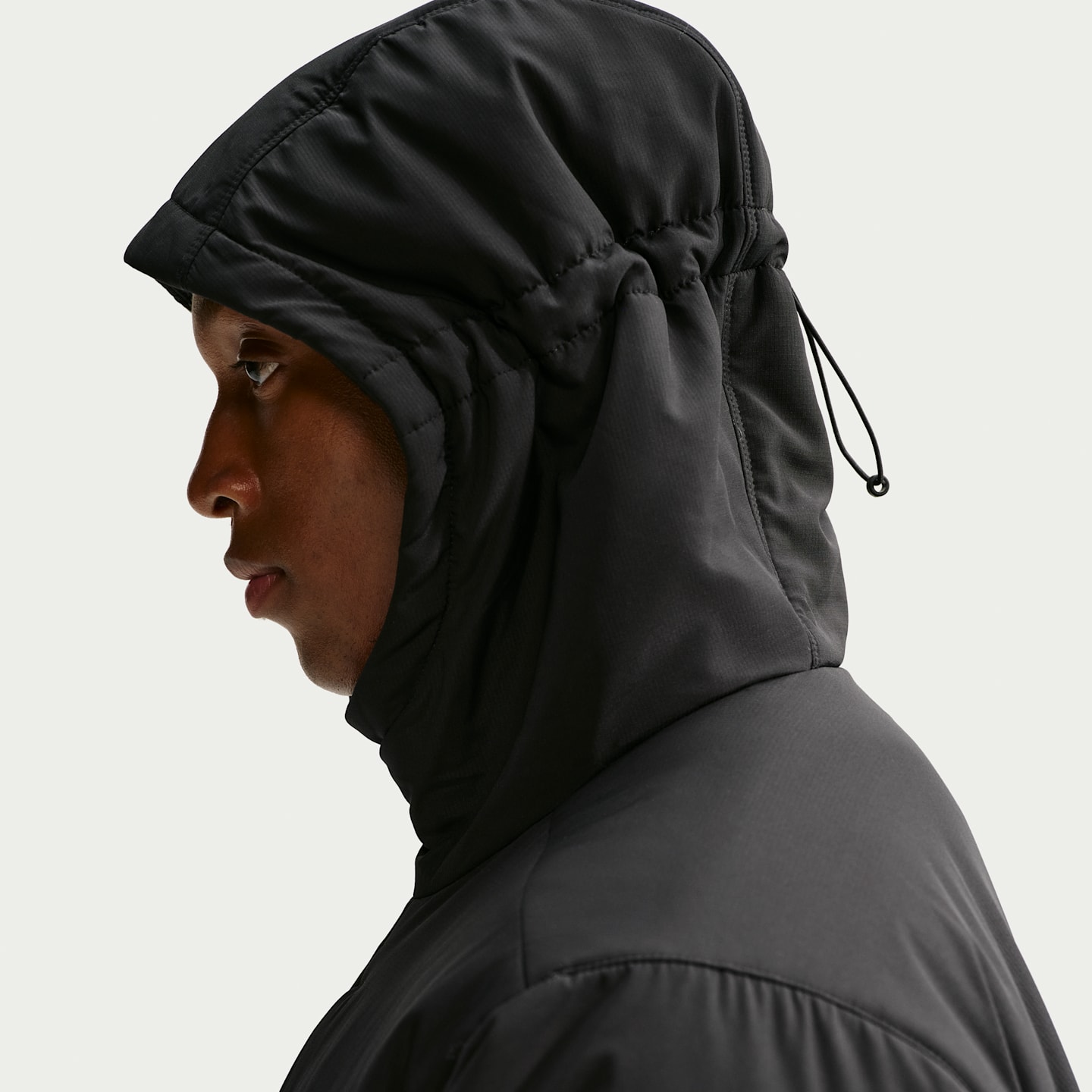 Мужская куртка Nike Unlimited Therma-FIT Repel с капюшоном, цвет: Чёрный — фото 6
