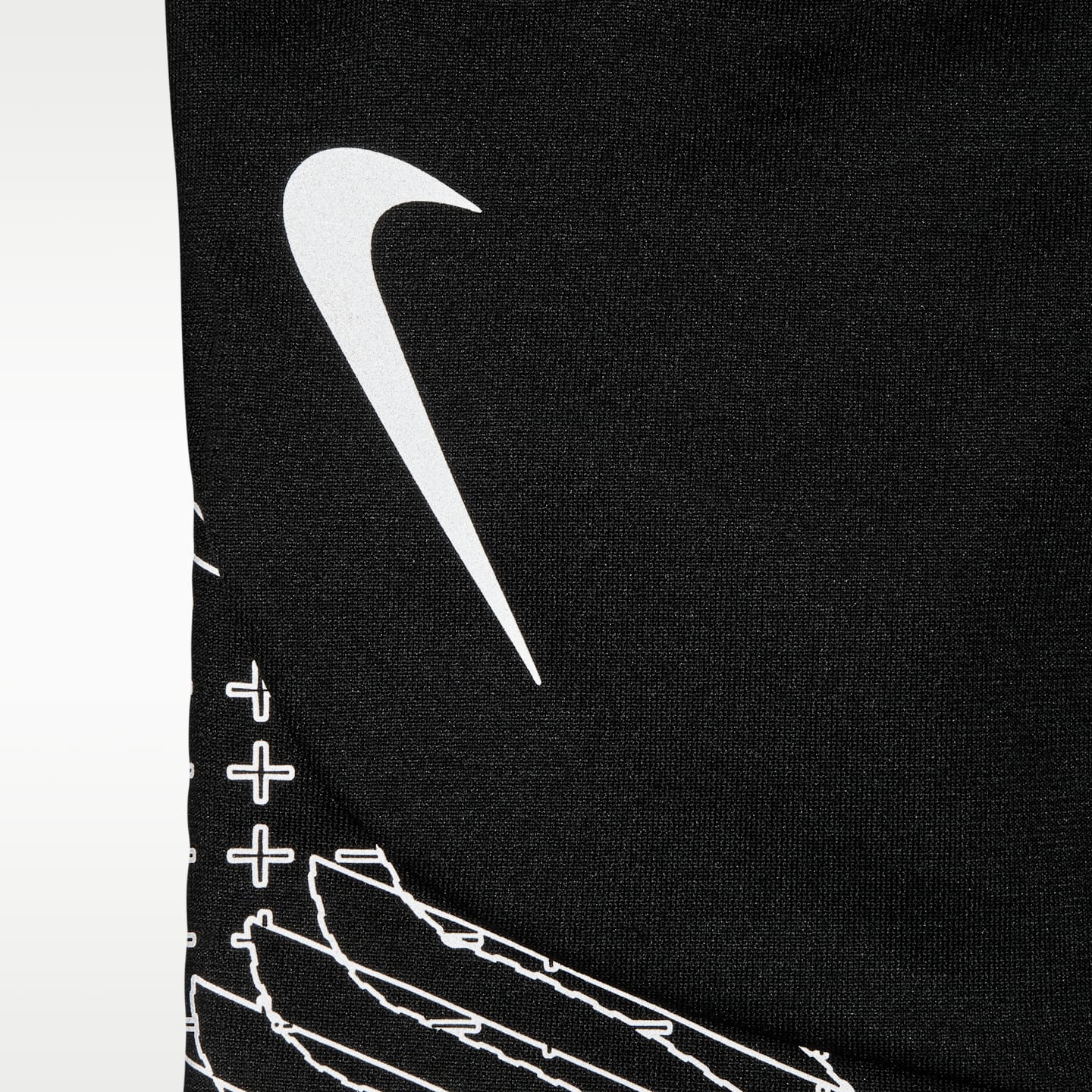 Мужские перчатки Nike Pacer Therma-FIT Lightweight, цвет: Чёрный / Серебряный — фото 3