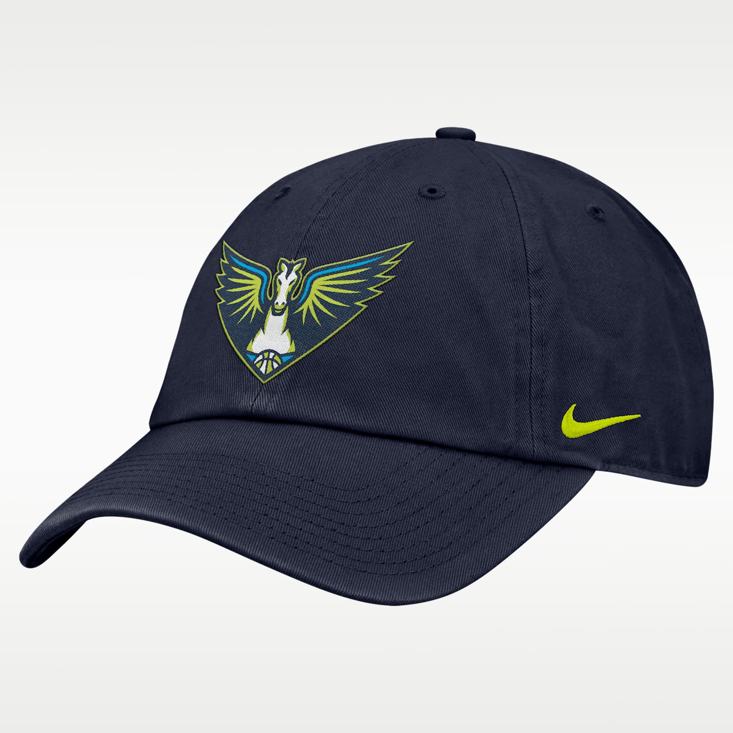 Кепка Nike Dallas Wings Club WNBA Hardwoods, цвет: Тёмно-синий — фото 1