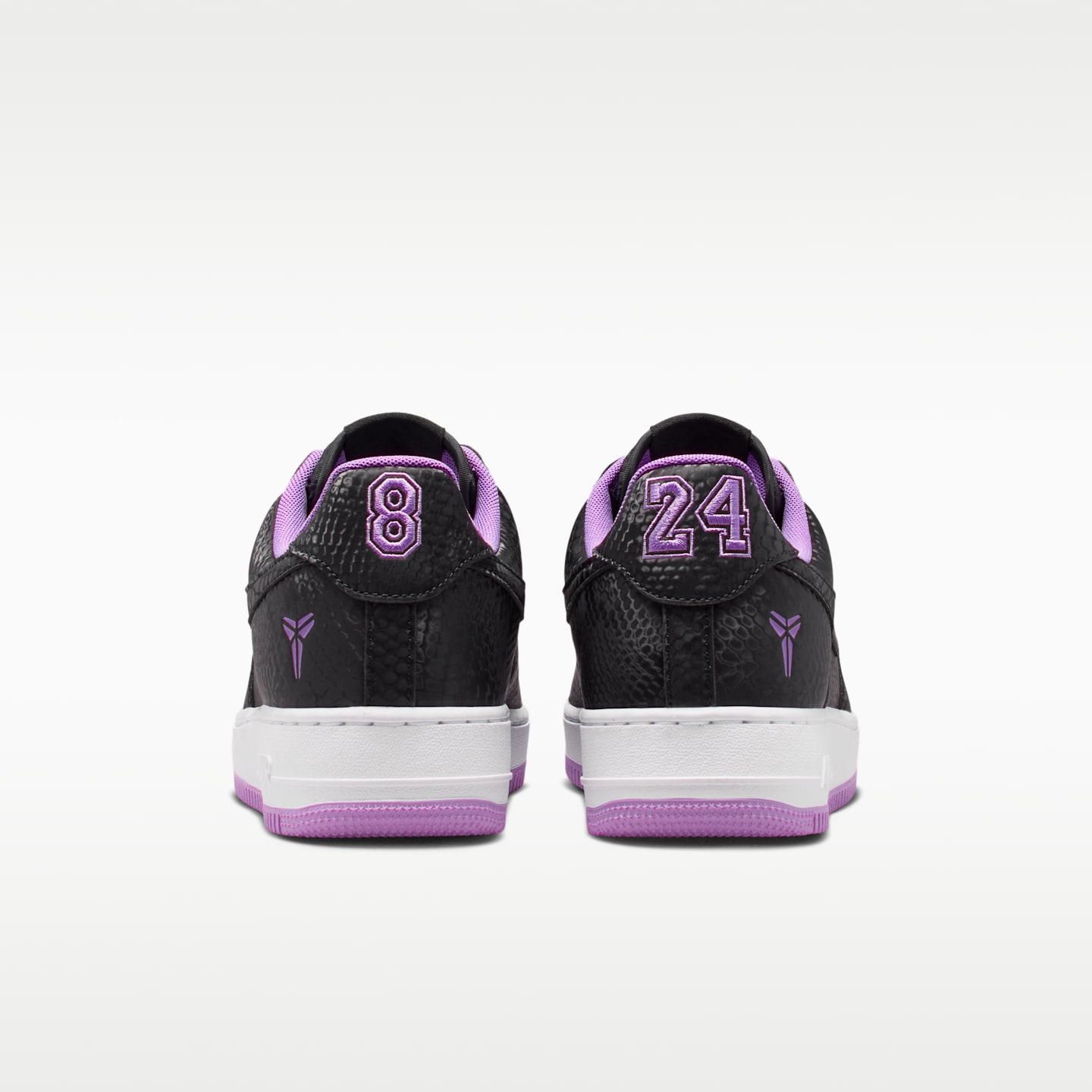 Детские кроссовки Nike Air Force 1 Low Big Kids' Shoes, цвет: Чёрный / Белый — фото 6